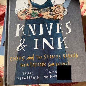 Knifes & Ink ( cookbook tattoo book )